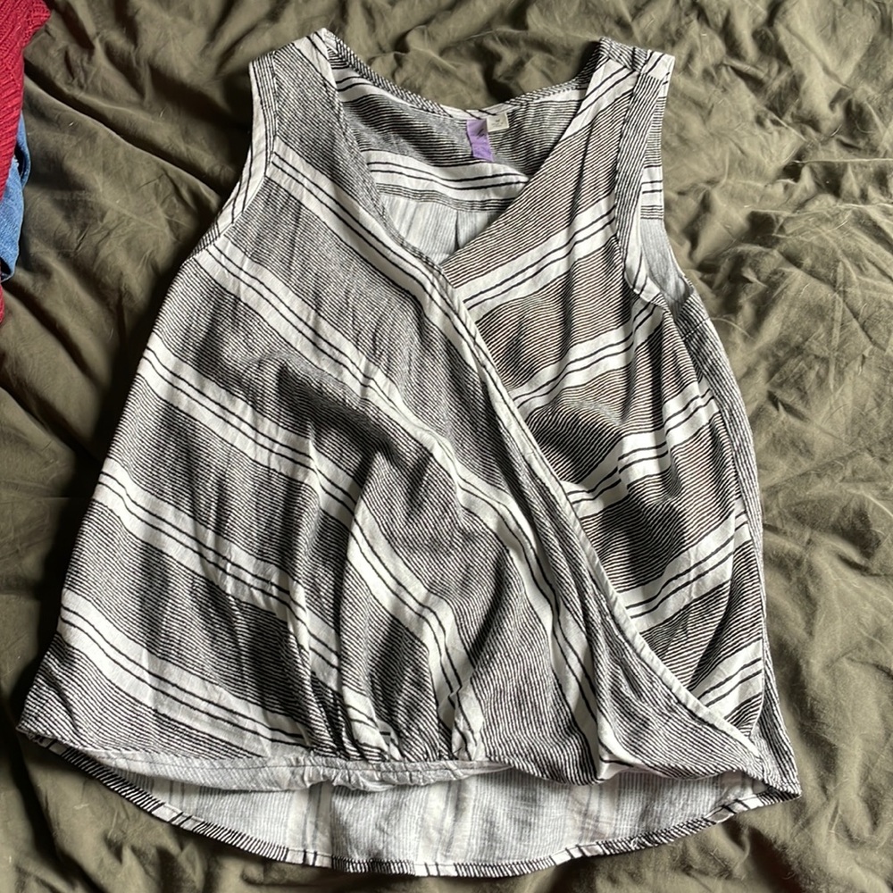 Black & White Tank Top